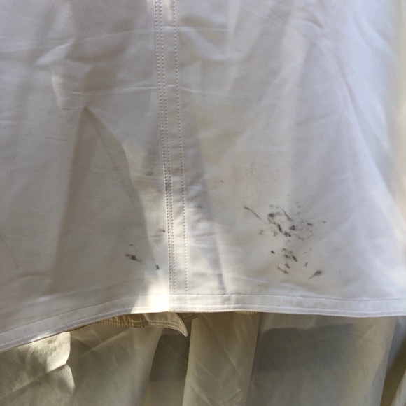 VINTAGE VERSACE White Zip Up Jacket - Picture 6 of 12